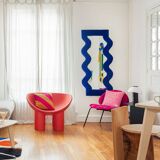 Klein wavy mirror