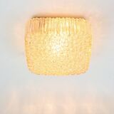 Mid Century Bubble Glass Ceiling Light By Helena Tynell for Limburg, 1970s