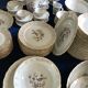 Table service set in Limoges porcelain 81 pieces