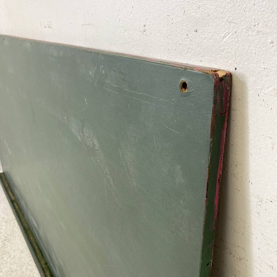 Large vintage wall school board 60's