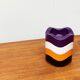 Bowl or ashtray Ulmer Welle German space age mid-century by Walter Zeischegg for Helit, set of 4