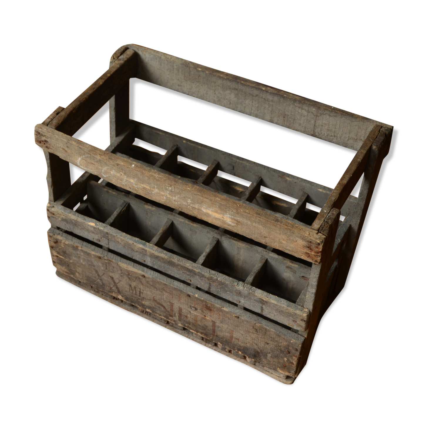 Former wooden crate 20th century brewery