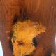 Paire de sculptures murales abstraites modernistes en bois massif, diptyque