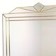 Large Deknudt XL faceted mirror, Hollywood Regency design