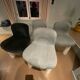 Botolo table chairs by Arflex