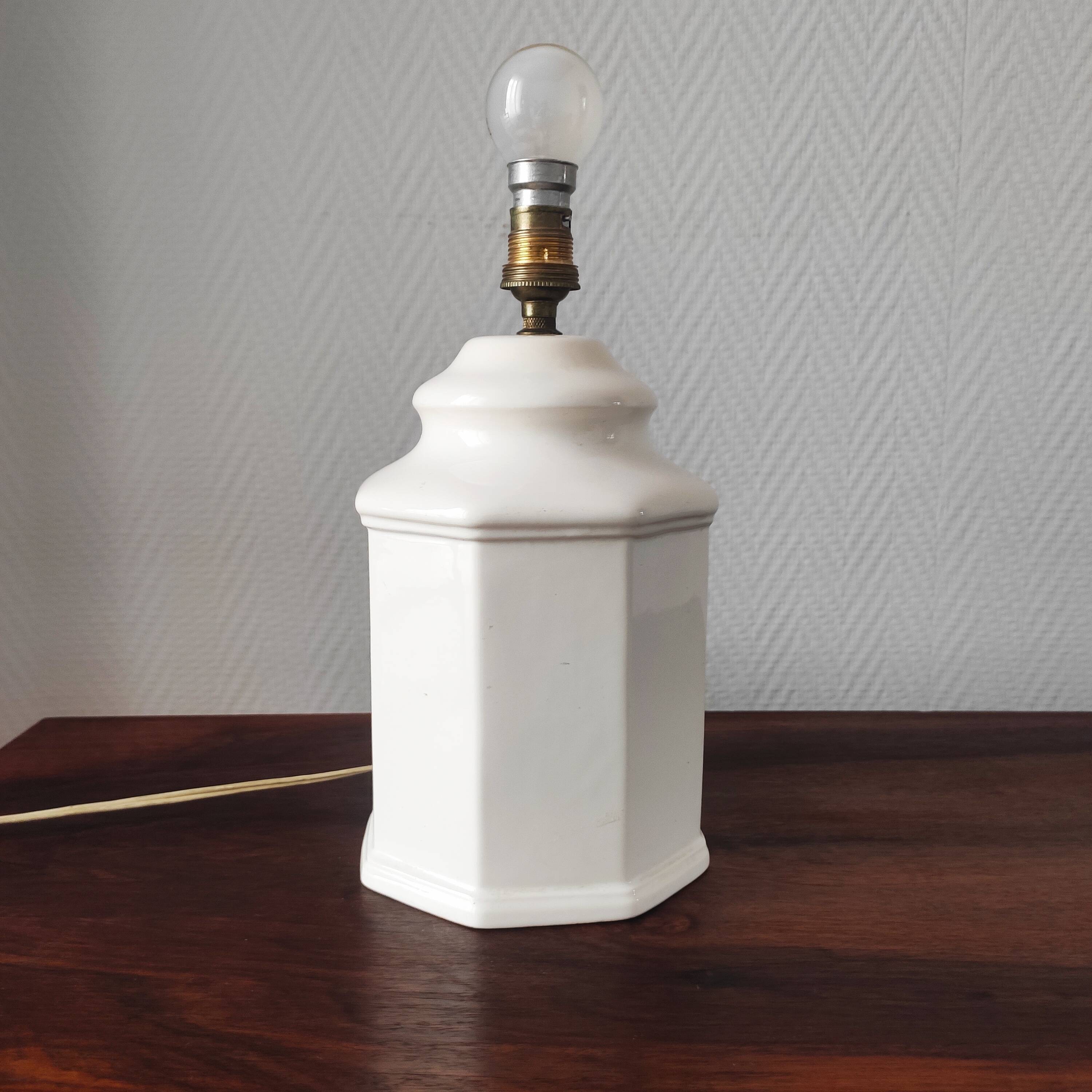 Vintage ceramic lamp base