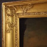 French painting of the 19th century: Solomon and the Queen of Sheba