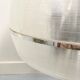 Vintage Marblarte lamp in turned marble and chrome