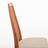 Set of 6 Eva Dining Chairs by Niels Koefoed for Koefoeds Hornslet, 1960s