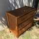 Vintage feet compass dresser