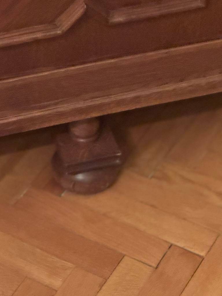 Spanish style oak wardrobe, early 20th century