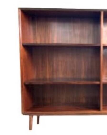 Vintage Scandinavian teak bookcase