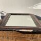 Mirror Louis Philippe period 46x39 XIXth old black brown
