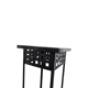 Art Deco Black Metal Plant Stand, 1930/40s