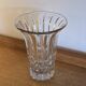 Moulded glass vase 1950 Art Deco