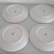 Set of 4 flat plates - Arzberg earthenware factory 1960/70