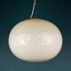 Suspension Murano Beige Italienne de Vetri Murano, années 1970