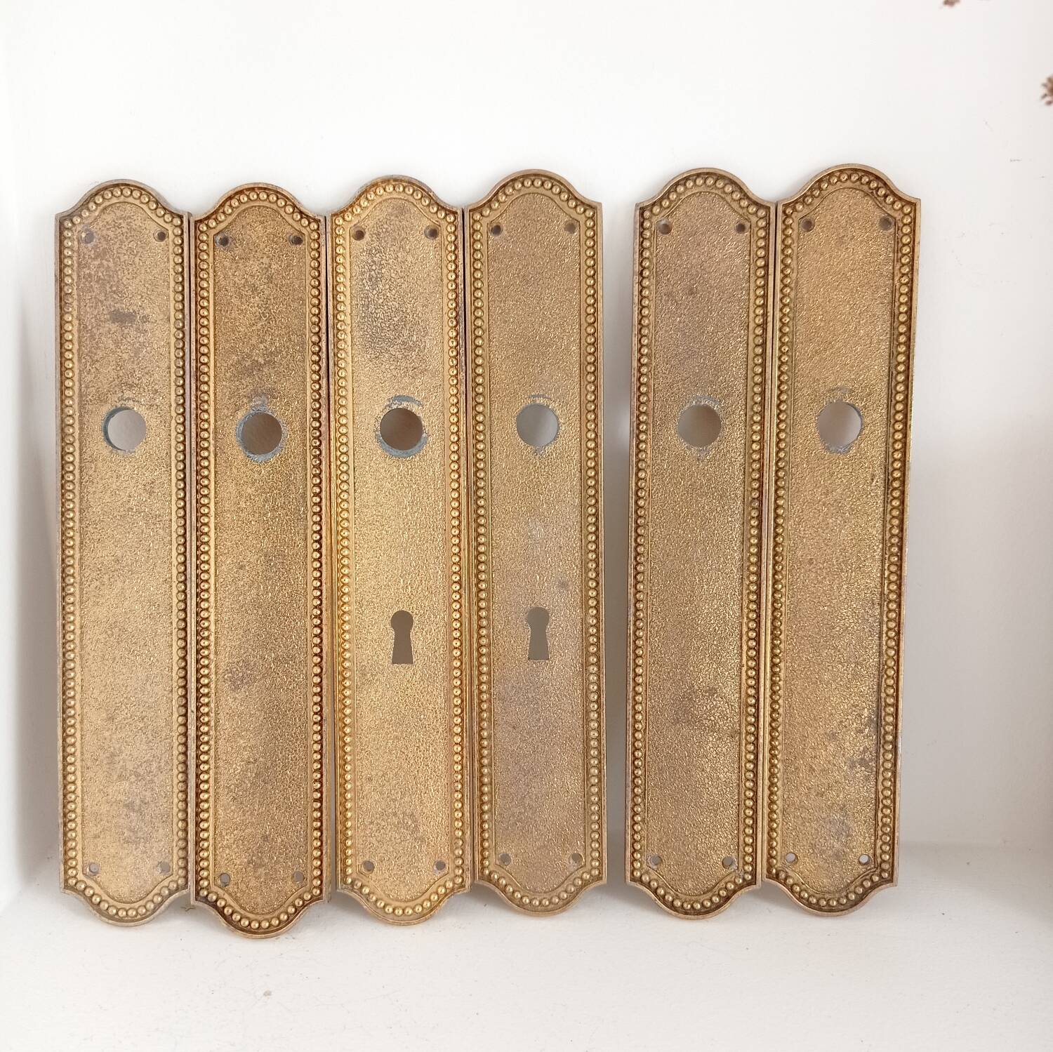 Louis XVI style door plates