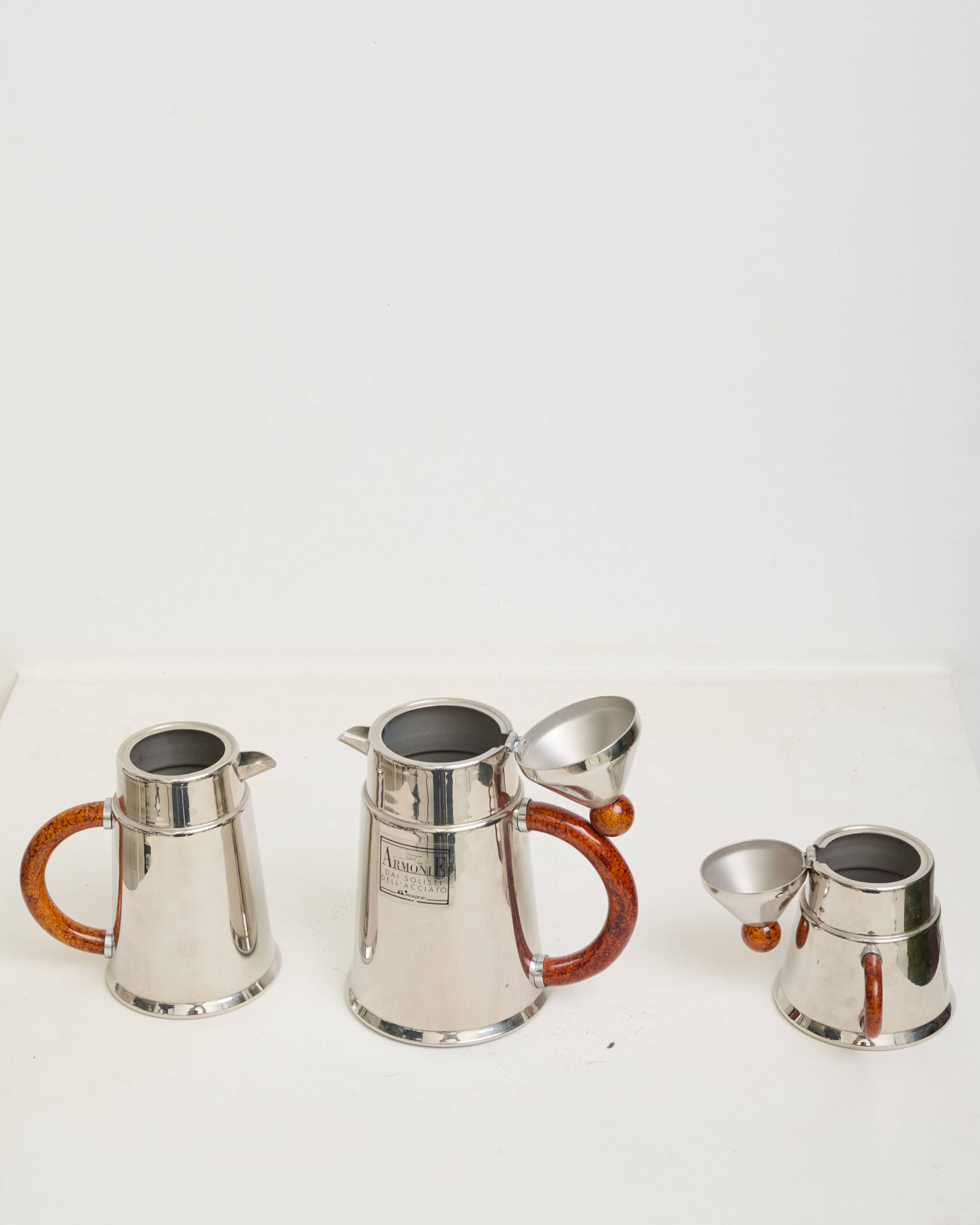 Tea service, Armonie, Inoxpran, 1990