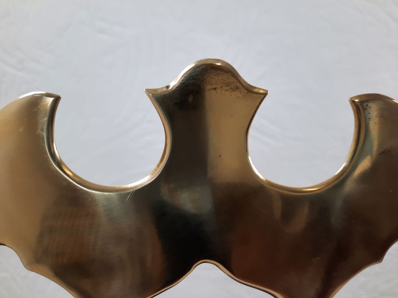 Pair of chiavarine chairs, brass