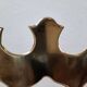 Pair of chiavarine chairs, brass