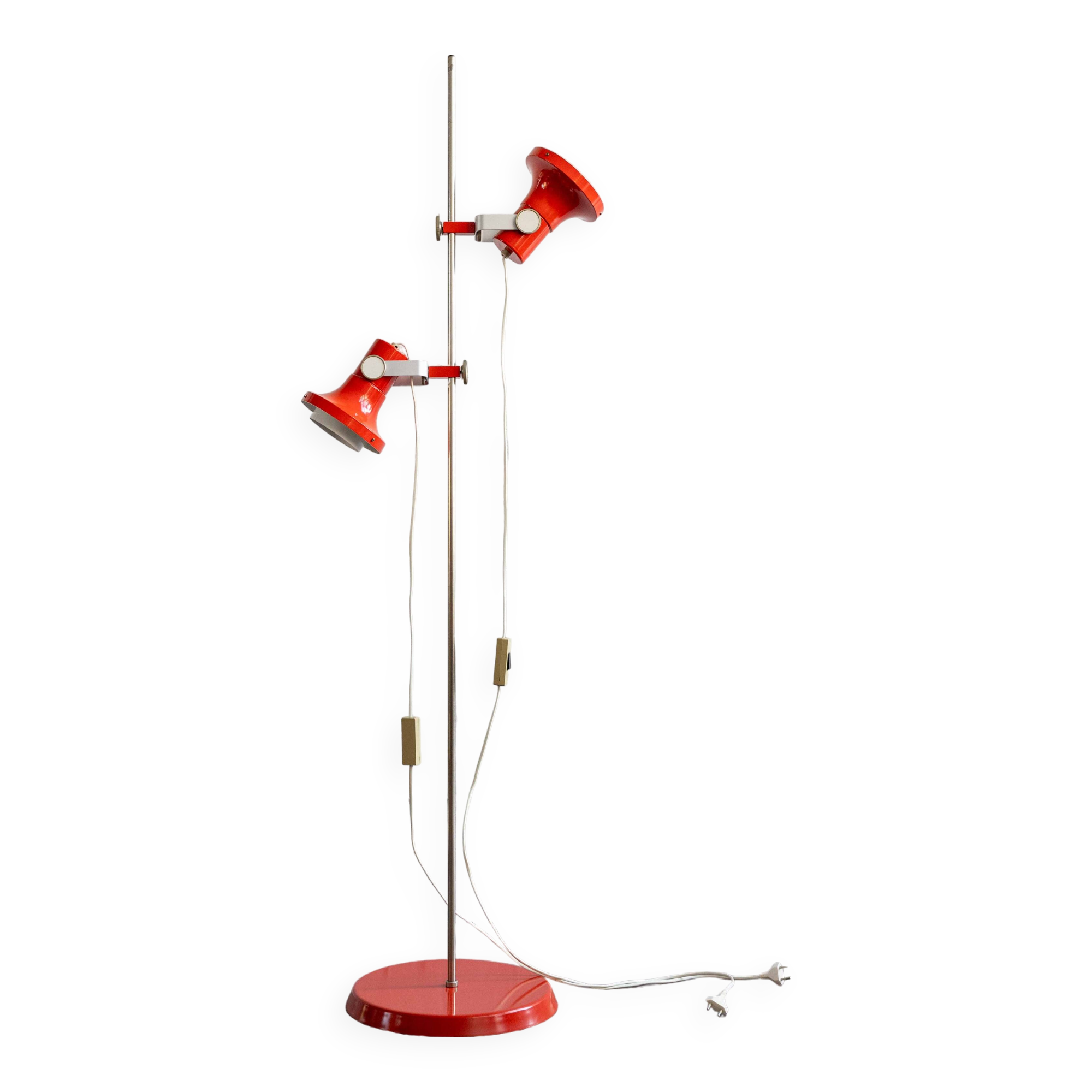 Vintage Czechoslovak Floor Lamp By Pavel Grus For Kamenický šenov, 1960s