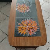 Coffee table in Vallauris earthenware