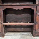 19th century folk art credenza