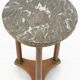 Swan collar side table