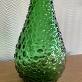 Empoli green glass bottle