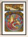 Poster “Peacocks and Fish”, after an Art Nouveau lithograph from 1897