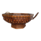 Coupe / panier ikebana japon bambou tressé XXth