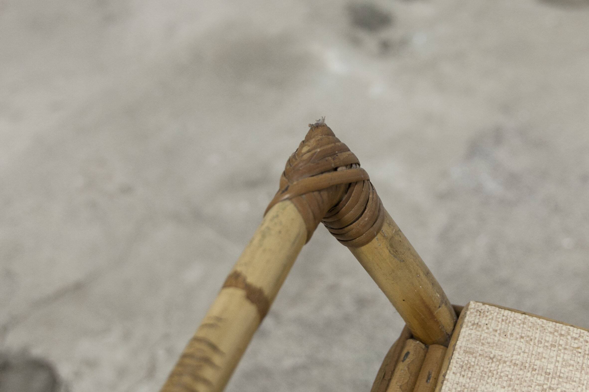 Bamboo bench chest 1960