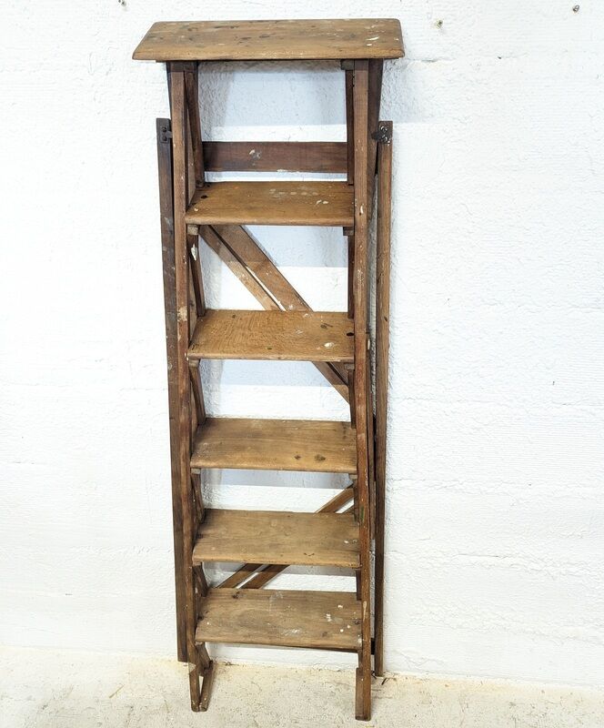 Old stepladder restored