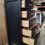Chiffonnier /commode 5 tiroirs pieds compas