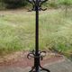 Parrot coat holder in curved wood - Art Nouveau