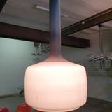Glass pendant ceiling light from the 60s