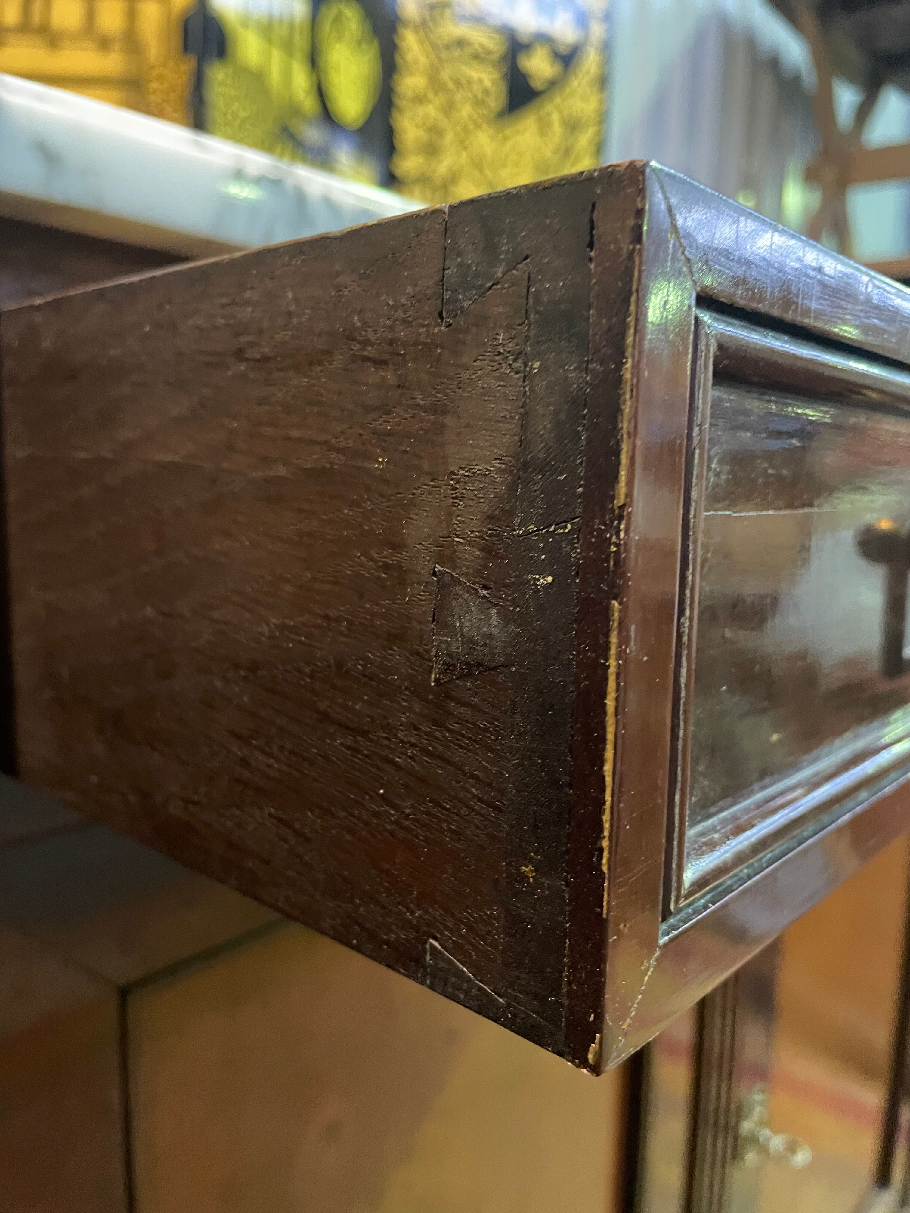 Mahogany enfilade in Louis XVI style