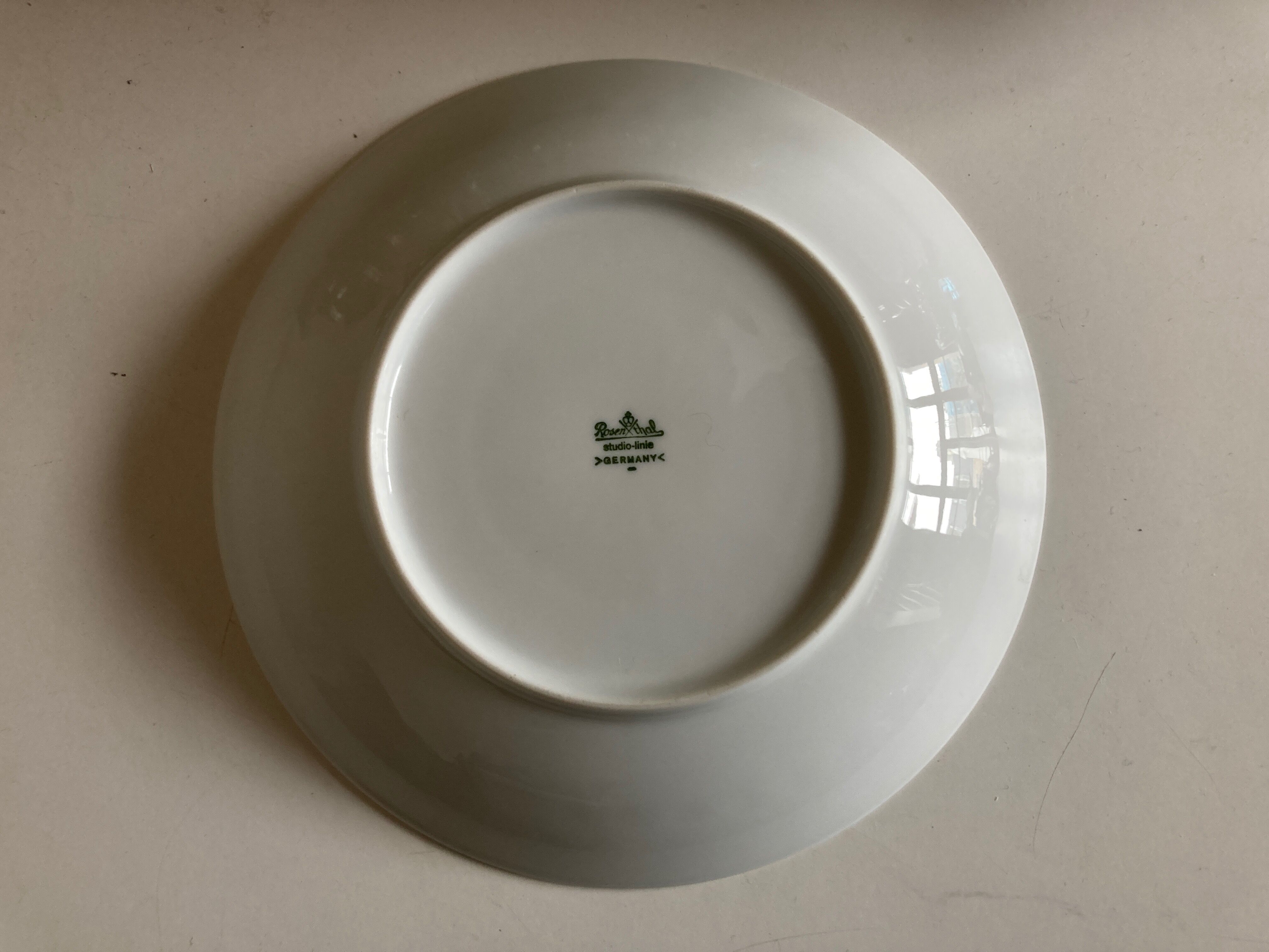 Empty pocket in matt faience with relief Rosenthal Germany