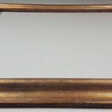 Old frame format 55 / 56 cm x 54 / 55 cm golden table painting gilding