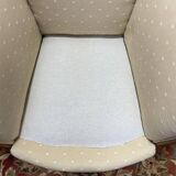 Bergère époque Art Déco en acajou