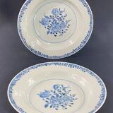 Pair of 18th century porcelain plates East India Company China