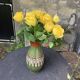 Vase original vintage 1970 folklorique.