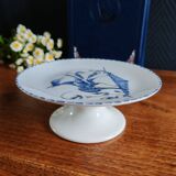 Limoges Porcelain Footed Plate
