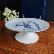 Limoges Porcelain Footed Plate