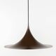 Brown “Witches Hat” pendant lamp by Claus Bonderup & Torsten Thorup for Fog & Morup