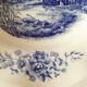 Hollow plates Sarreguemines "romantic"