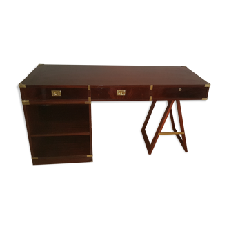 "belligotti" mahogany style marin desk
