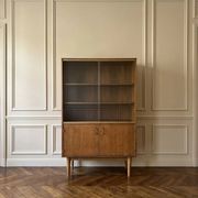 Vintage display cabinet bookshelf