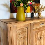 Art deco walnut sideboard